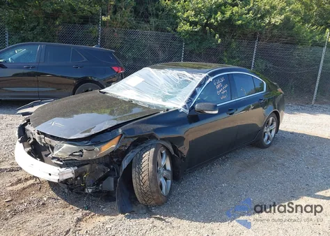 2012 Acura Tl 3.7 из США, поврежденный, VIN 19UUA9F57CA011728